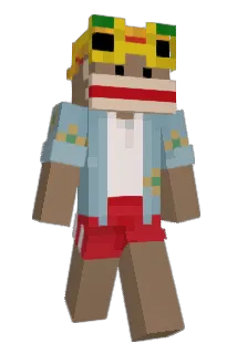 grimsXD Minecraft avatar full body
