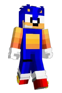 growwn Minecraft avatar full body