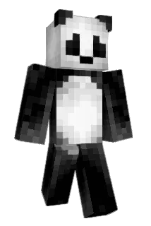 grrrPanda Minecraft avatar full body