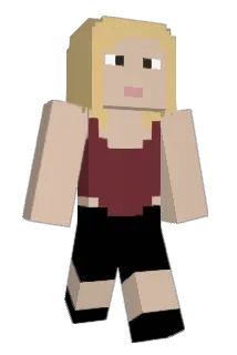 grrrlghost Minecraft avatar full body