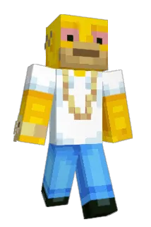 gruppo Minecraft avatar full body