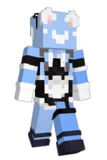 grwmloid Minecraft avatar full body