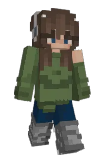 grxxceee Minecraft avatar full body