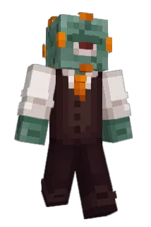 guaardian Minecraft avatar full body