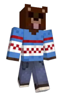 guitarboyluke Minecraft avatar full body