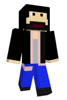 guitarrast Minecraft avatar full body