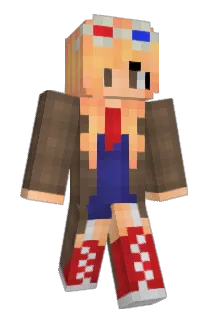 gumballblue Minecraft avatar full body