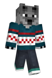 guncraftMC Minecraft avatar full body