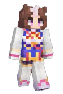 gunkered Minecraft avatar full body