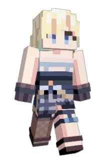gunmaken Minecraft avatar full body