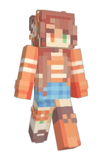 gurtletirl Minecraft avatar full body