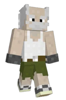guthead Minecraft avatar full body
