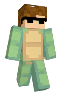guustah Minecraft avatar full body