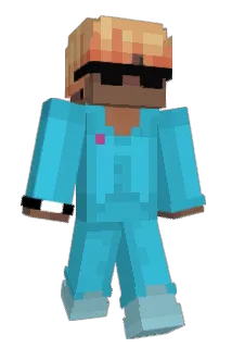 guyff Minecraft avatar full body
