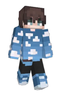 hadgers Minecraft avatar full body