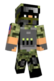 hafcom Minecraft avatar full body