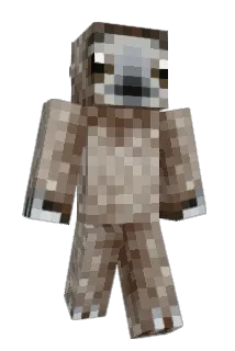 haha Minecraft avatar full body