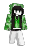 hairpulled Minecraft avatar full body
