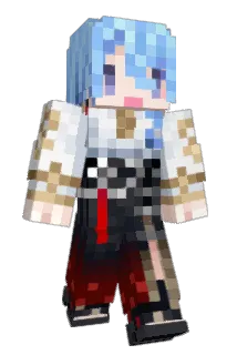 hakuaG Minecraft avatar full body