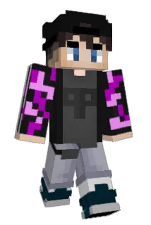 halbgrafit Minecraft avatar full body