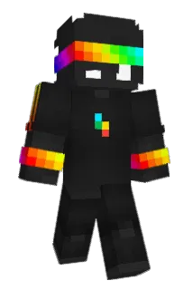 halfboneman Minecraft avatar full body