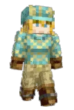 hallelujahh Minecraft avatar full body