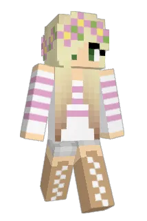 hallerina Minecraft avatar full body