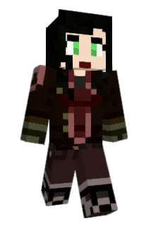 hallieberrie Minecraft avatar full body