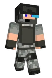 haloxc Minecraft avatar full body