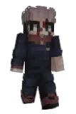 hamberber Minecraft avatar full body