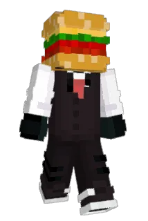 hamburburplz Minecraft avatar full body
