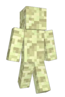 hamburgerpill Minecraft avatar full body
