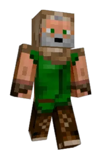 hamburgerz Minecraft avatar full body