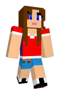 hamburggirl86 Minecraft avatar full body