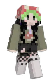 hamearis Minecraft avatar full body