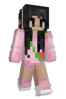 hanakarii Minecraft avatar full body