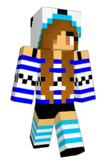 hanamigirl Minecraft avatar full body