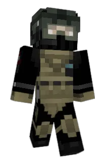 handinhand Minecraft avatar full body