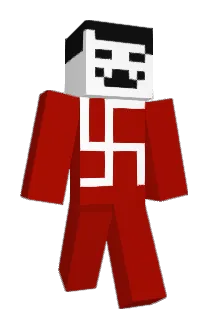 handwerklicher Minecraft avatar full body