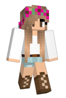 hannah90210 Minecraft avatar full body