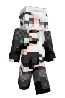 hannahavok Minecraft avatar full body