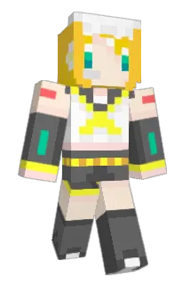 hannkaku Minecraft avatar full body