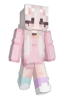 hansaki Minecraft avatar full body