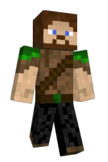 harpoonman Minecraft avatar full body