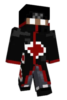 harrisonuchiha Minecraft avatar full body