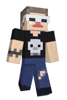 hashbanged Minecraft avatar full body