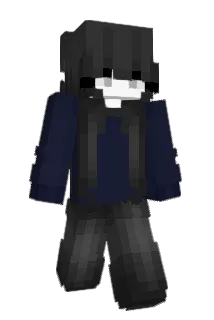 hatescene Minecraft avatar full body
