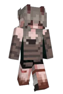 hauntliing Minecraft avatar full body