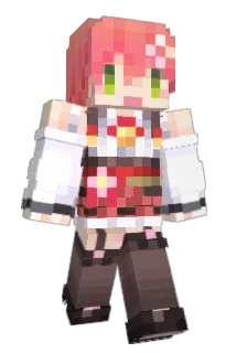 haya24 Minecraft avatar full body
