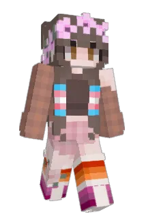 hazelcapybara Minecraft avatar full body